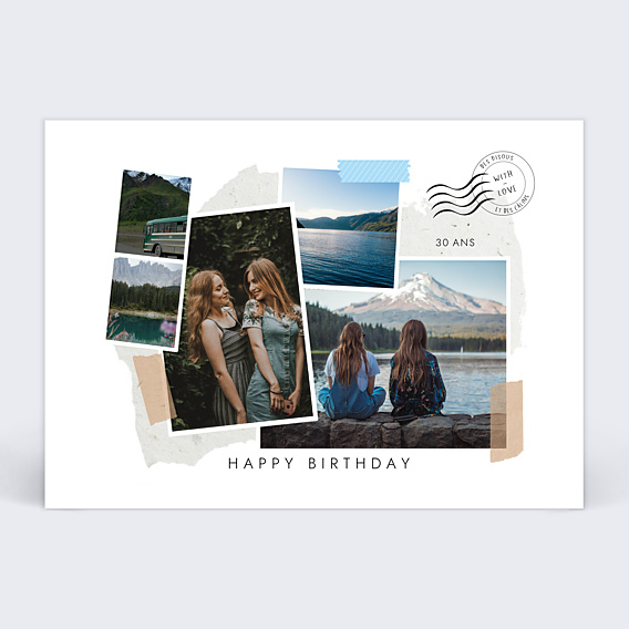 Anniversaire Adulte Scrapbooking
