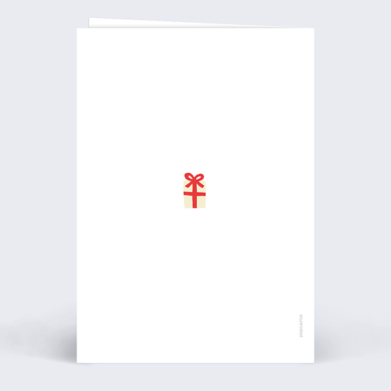 Carte anniversaire Patchwork Verso