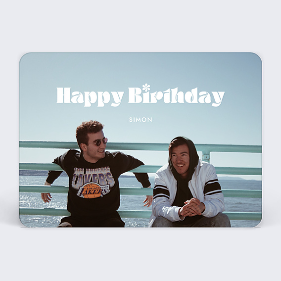 Anniversaire Adulte Pleine Page
