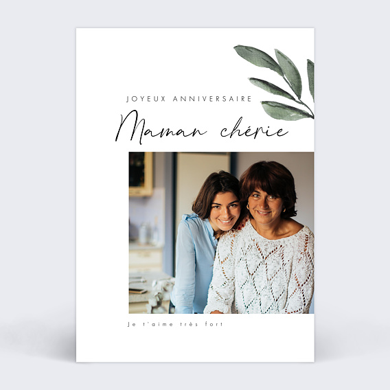 Carte anniversaire Petit Brin Recto