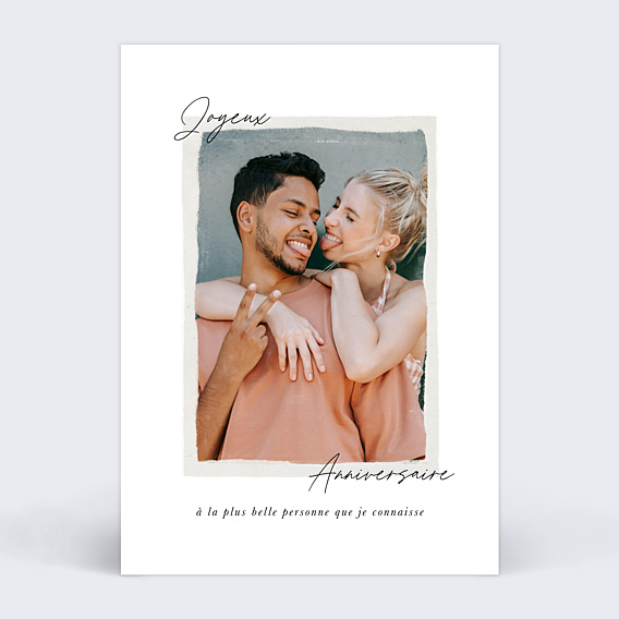 Anniversaire Adulte Effet Photo Vintage