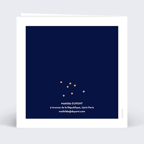 Anniversaire Adulte Multiphoto Bleu