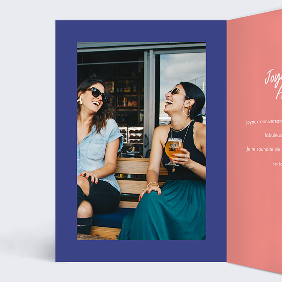 Carte anniversaire C'est ton Jour Intérieur Gauche