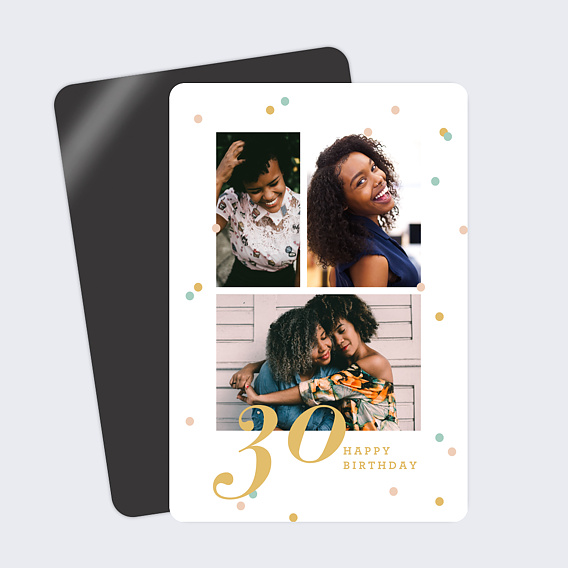 Carte anniversaire Happiest Birthday