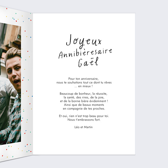 Anniversaire Adulte Bières en Fête