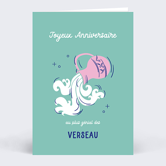Anniversaire Adulte Astro Verseau