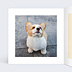 Carte anniversaire adulte Corgi Love Intérieur Gauche