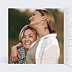 Carte anniversaire adulte Photo en Coeur Intérieur Gauche