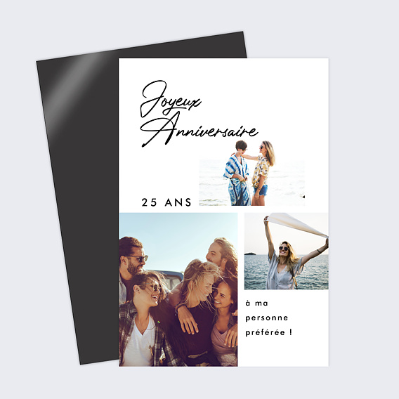 Carte anniversaire Ma Personne Préférée