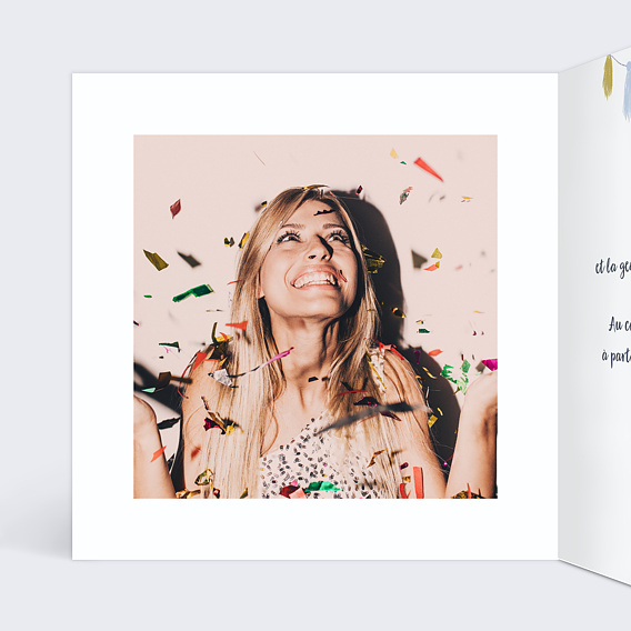 Carte anniversaire Giant Birthday Cake Intérieur Gauche