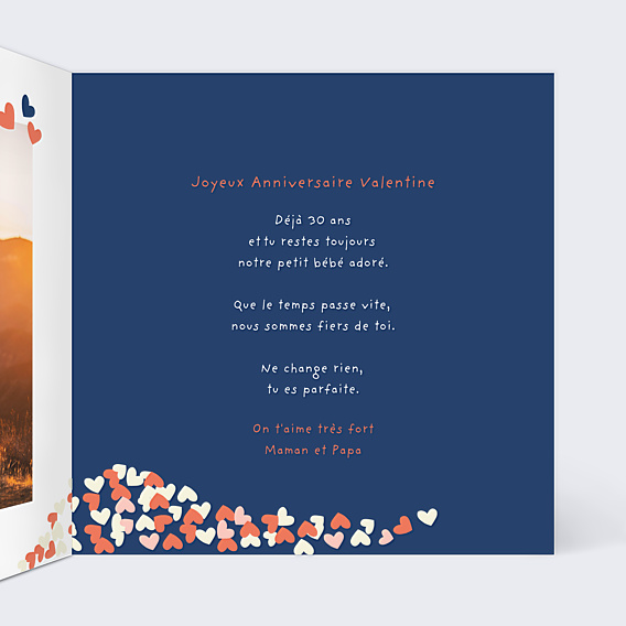 Anniversaire Adulte Expédition de Bisous