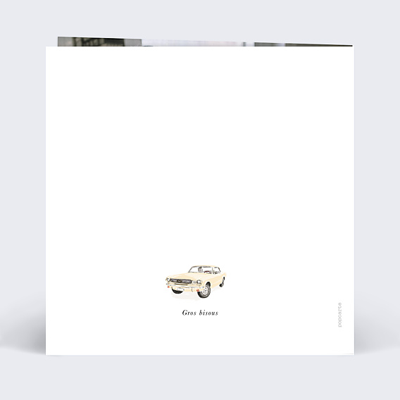 Anniversaire Adulte Voiture Vintage