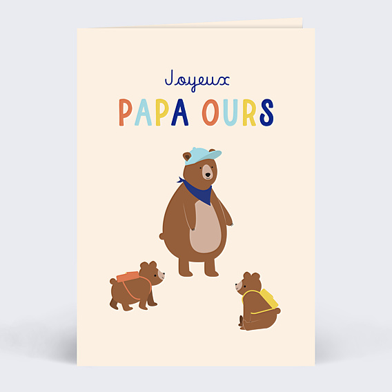 Anniversaire Adulte Papa Ours