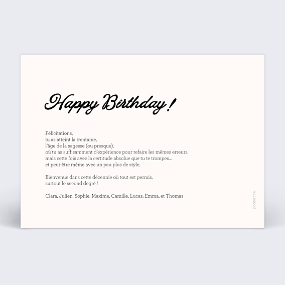 Anniversaire Adulte Multiphoto Beaux Souvenirs