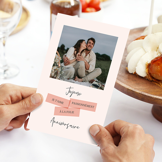 Carte anniversaire Passionnément Après 4