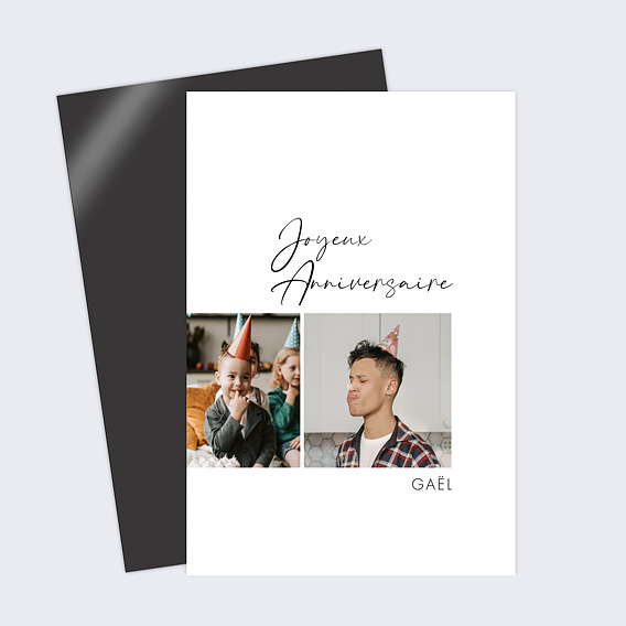 Carte anniversaire Ton Anniversaire