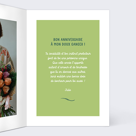 Anniversaire Adulte Astro Cancer