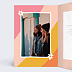 Carte anniversaire adulte Groovy Flowers Intérieur Gauche