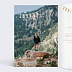 Carte anniversaire adulte Guirlande photo Intérieur Gauche