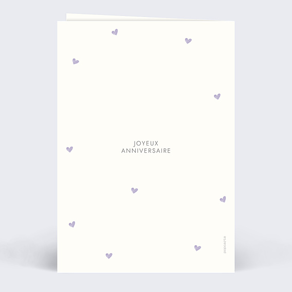 Anniversaire Adulte Motif Coeurs