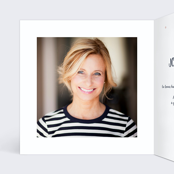 Carte anniversaire Magic Candle Intérieur Gauche