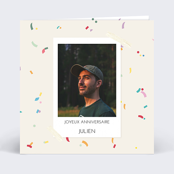 Anniversaire Adulte Petit polaroid