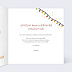 Carte anniversaire adulte Guirlande  Intérieur Droit