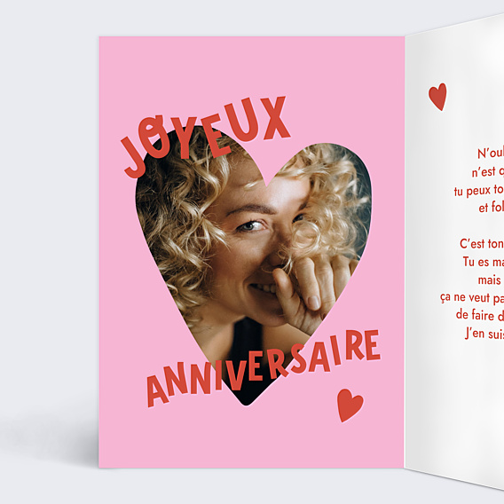 Anniversaire Adulte Coeur Génial