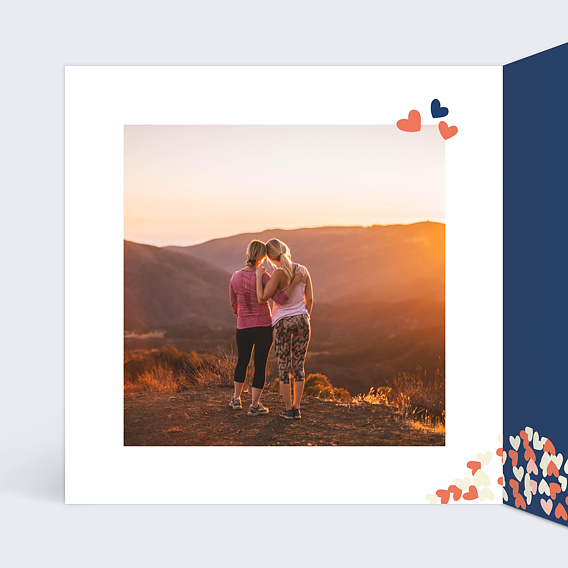 Carte anniversaire Expédition de Bisous Intérieur Gauche