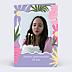Anniversaire Adulte Fleurs modernes