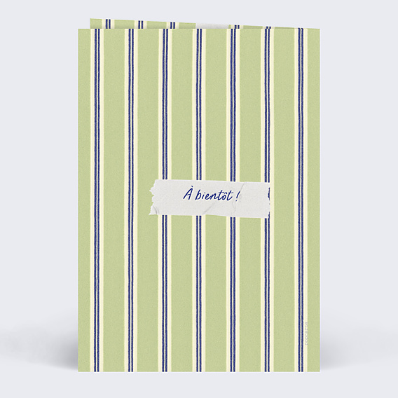 Anniversaire Adulte Vintage stripes