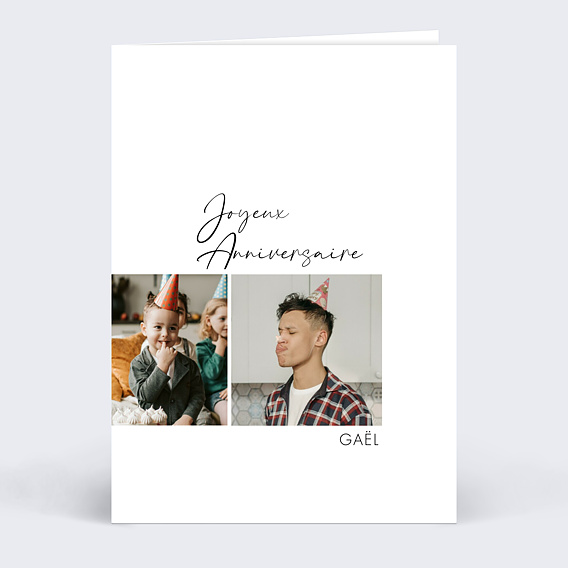 Carte anniversaire Ton Anniversaire