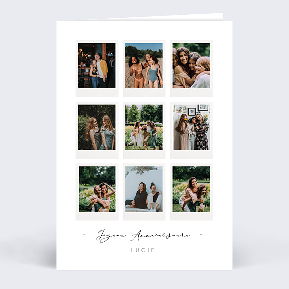 Anniversaire Adulte PĂȘle-MĂȘle 9 Polaroid