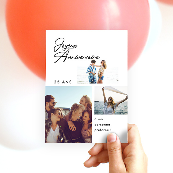 Carte anniversaire Ma Personne Préférée Après 4