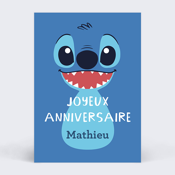 Carte anniversaire enfant Ohana