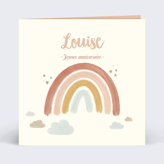 Anniversaire Enfant Petit Arc-en-ciel