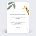 Anniversaire Enfant Amis de la jungle