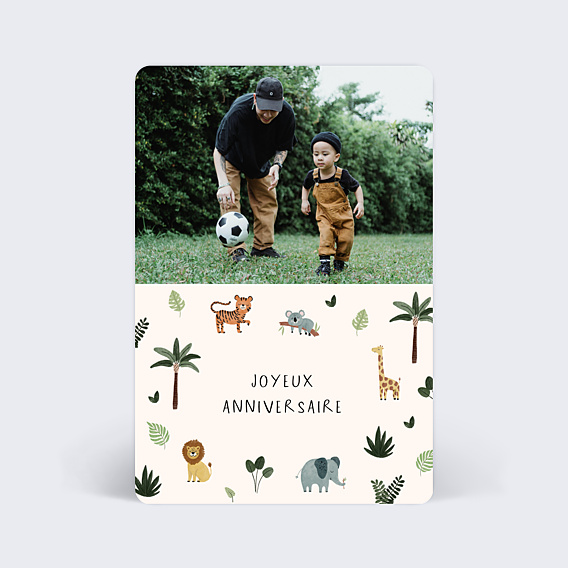 Anniversaire Enfant Petite Jungle