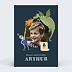 Carte anniversaire enfant Chevalier et Dragon