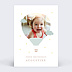 Carte anniversaire enfant Montgolfière