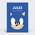 Carte anniversaire enfant Vitesse Supersonique