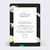 Carte anniversaire enfant Cosmonaute Verso