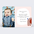 Carte anniversaire enfant Éléphant Verso