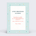 Carte anniversaire enfant Petit Robot Verso