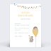 Carte anniversaire enfant Petite Prairie en Fête Verso