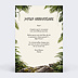 Carte anniversaire enfant Portrait avec dinosaure Verso