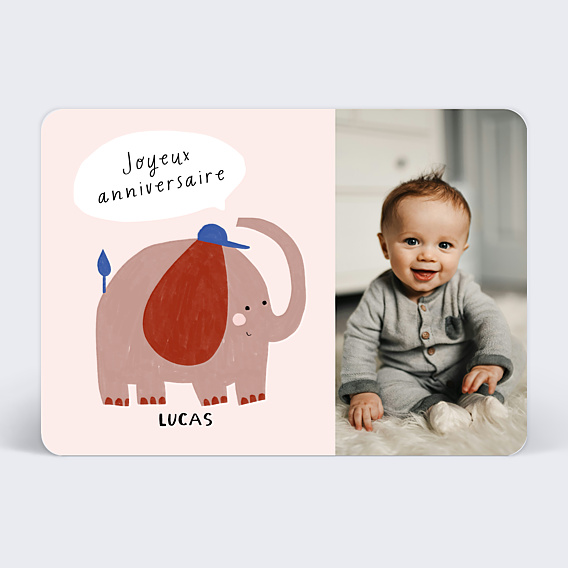 Anniversaire Enfant Éléphant