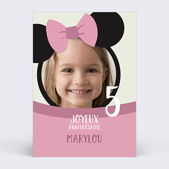 Anniversaire Enfant Minnie