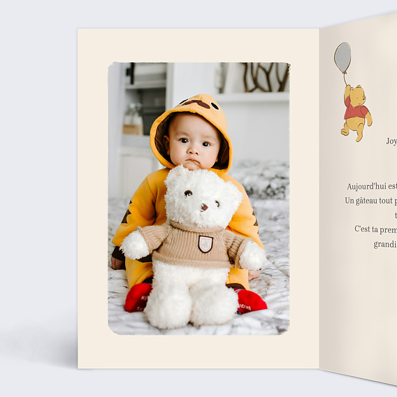 Carte anniversaire enfant Royaume Magique Intérieur Gauche
