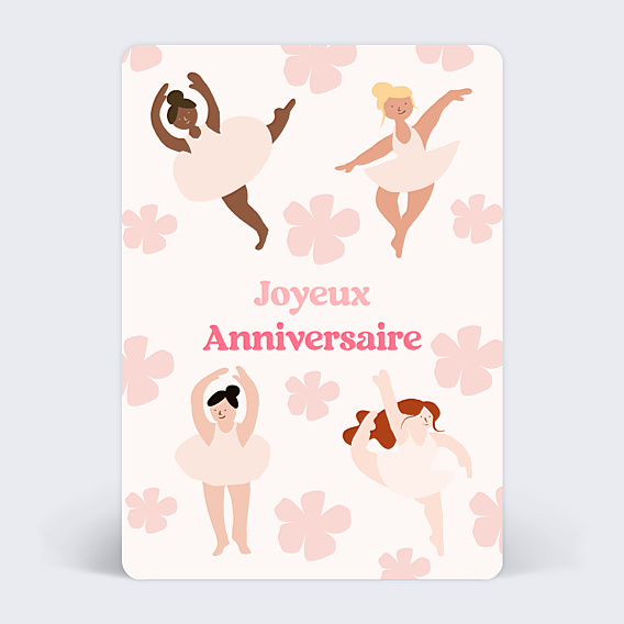 Anniversaire Enfant Ballerine